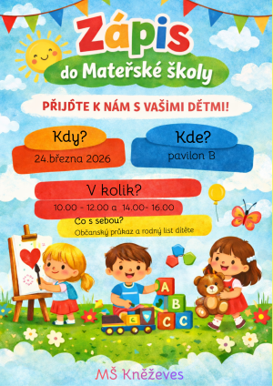 Zápis do MŠ
